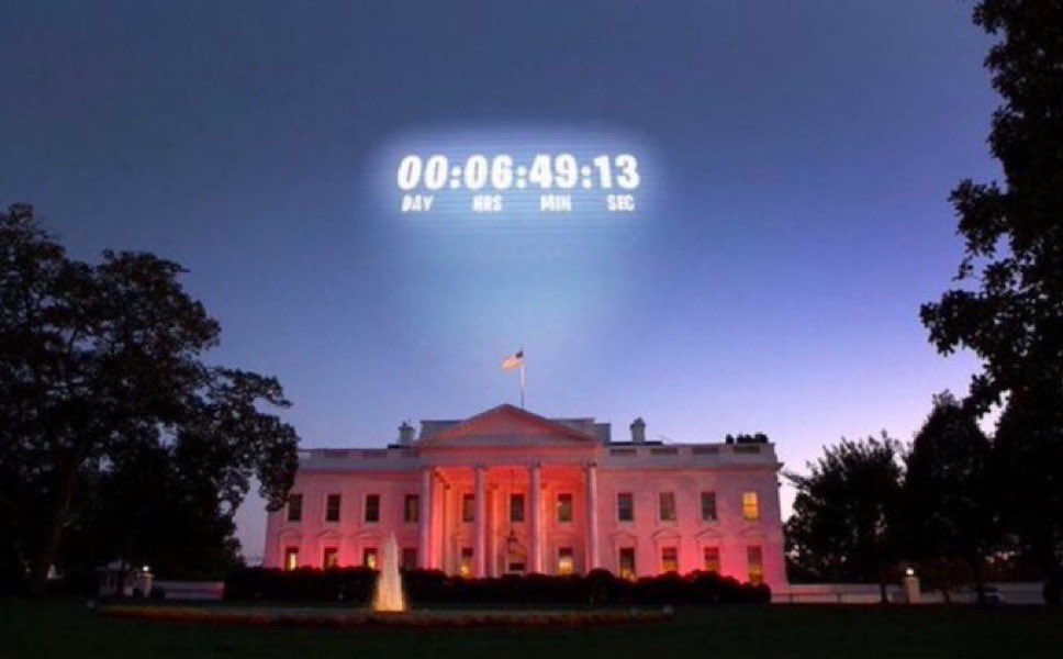 JonesyFrotting's tweet image. EVENT COUNTDOWN HAS APPEARED ABOVE THE WHITE HOUSE 

EPSTEIN FILES EVENT @ DEC 19 🗓️
