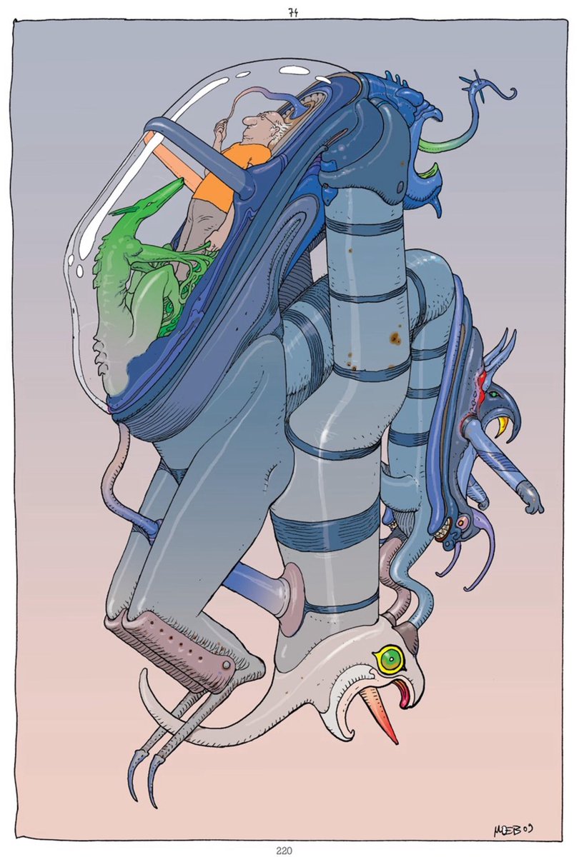 Inside Moebius (2006) art by Moebius