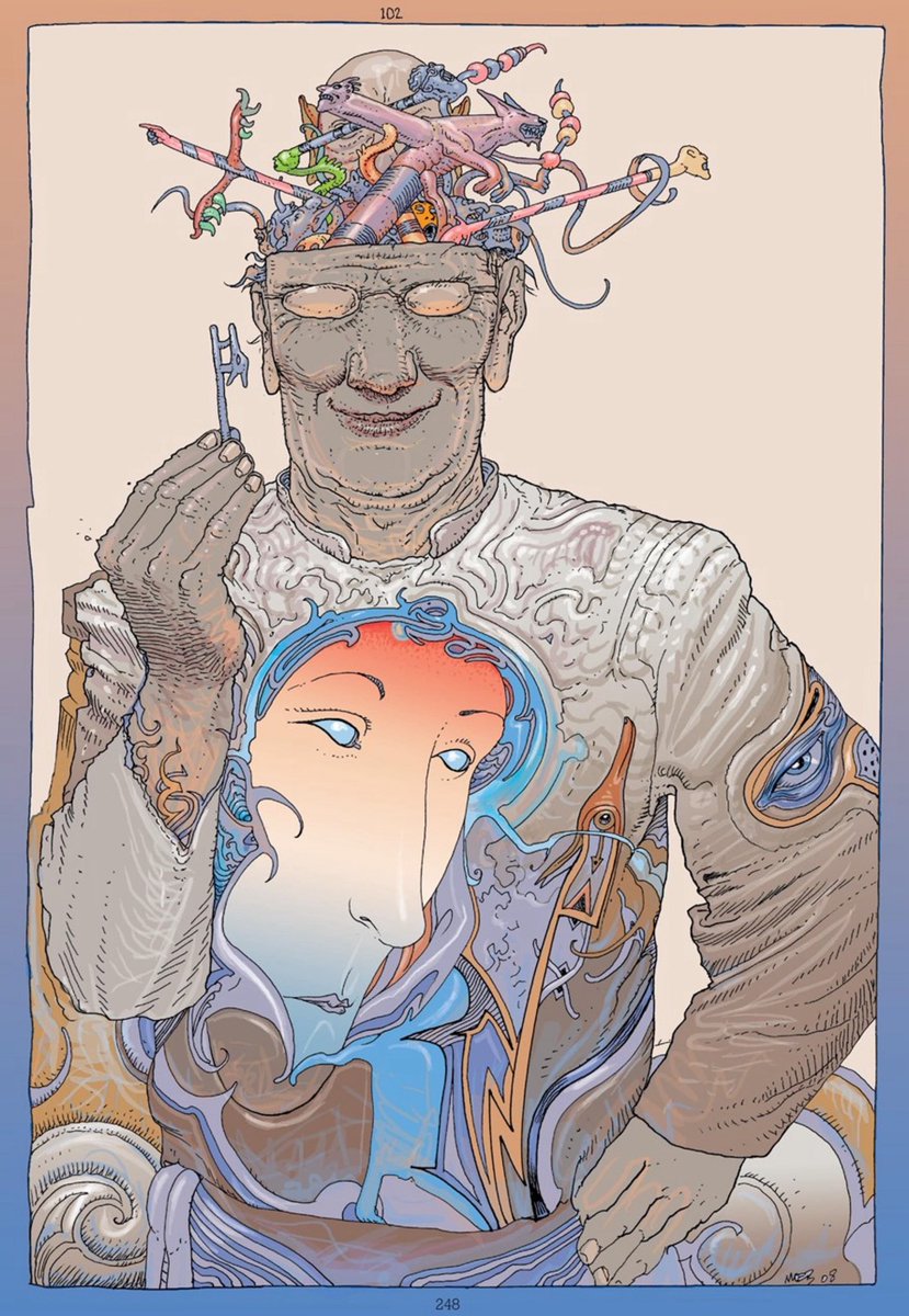 Inside Moebius (2006) art by Moebius