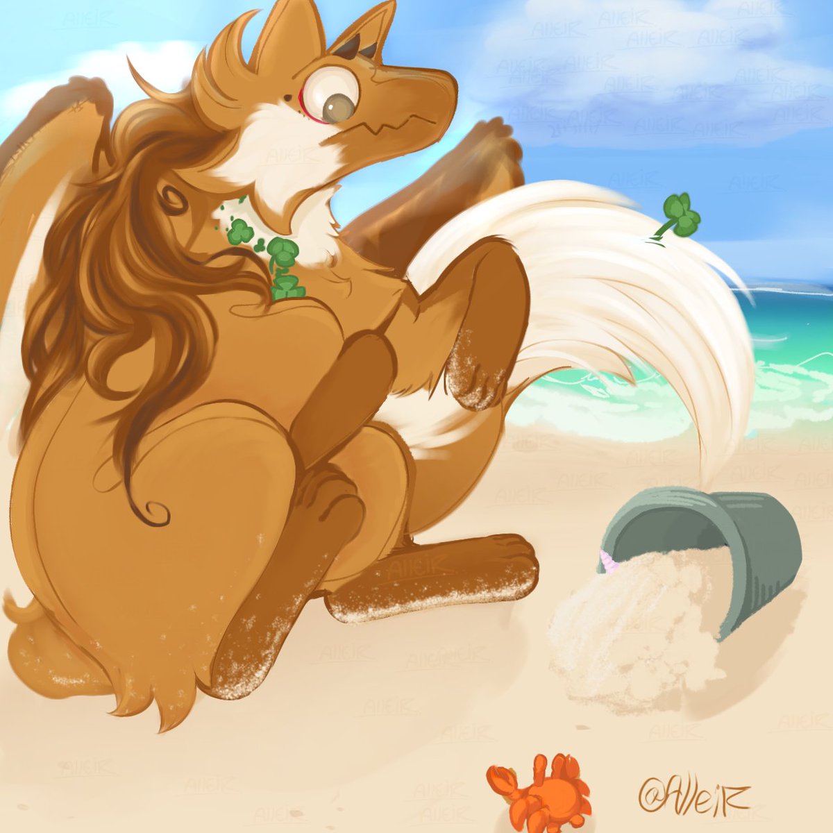 Alleiryin's tweet photo. @TapeDoodles Hii im Alleir 🧡 i draw mostly animal characters and would love mutuals to interact with ^^ https://t.co/LVtlyTb9Tn