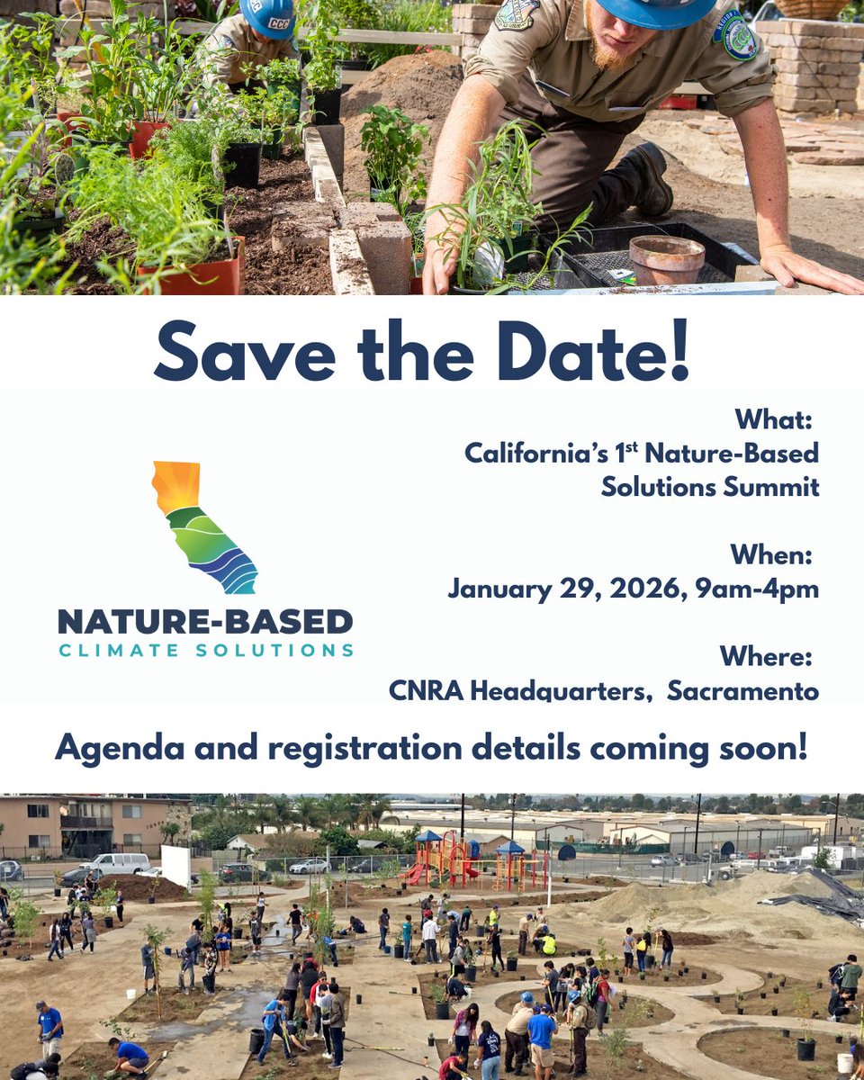 California Natural Resources Agency tweet media