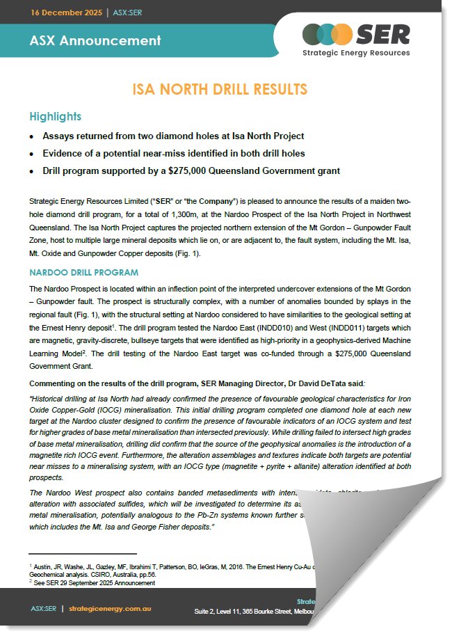 Strategic Energy Resources tweet media