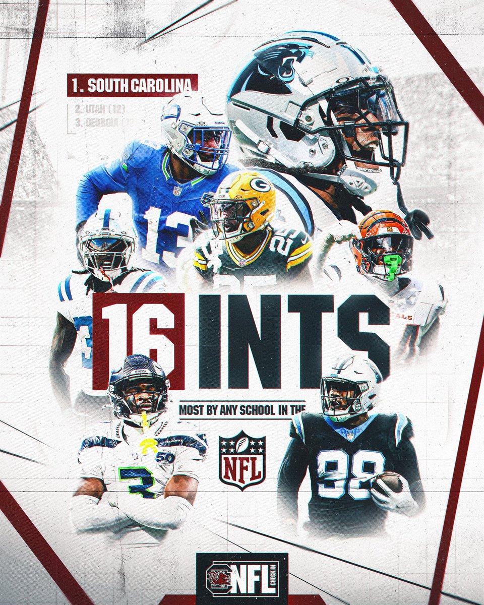 GamecockFB's tweet image. Leading the way 🤙 #NFL