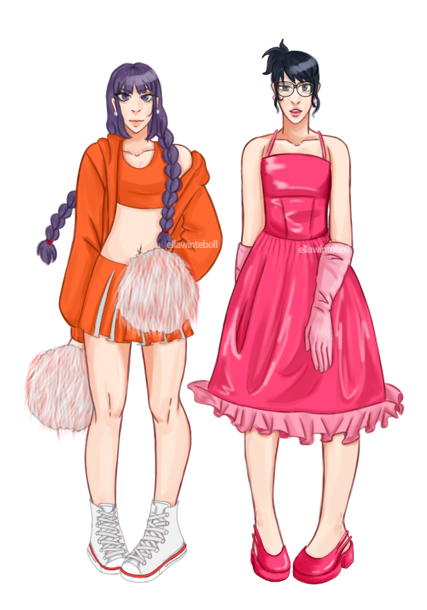 #sarasumi #fanart
But i'm a cheerleader (2/?)