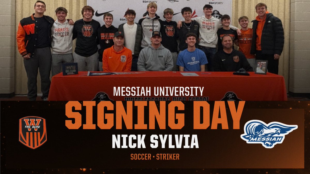 Jonathan1Estep's tweet image. Congrats Nick Sylvia on signing your letter of intent to further your career at Messiah University!! Great things are ahead for you and your career. What a great day for the Sylvia family and the Wheelersburg Soccer Program.