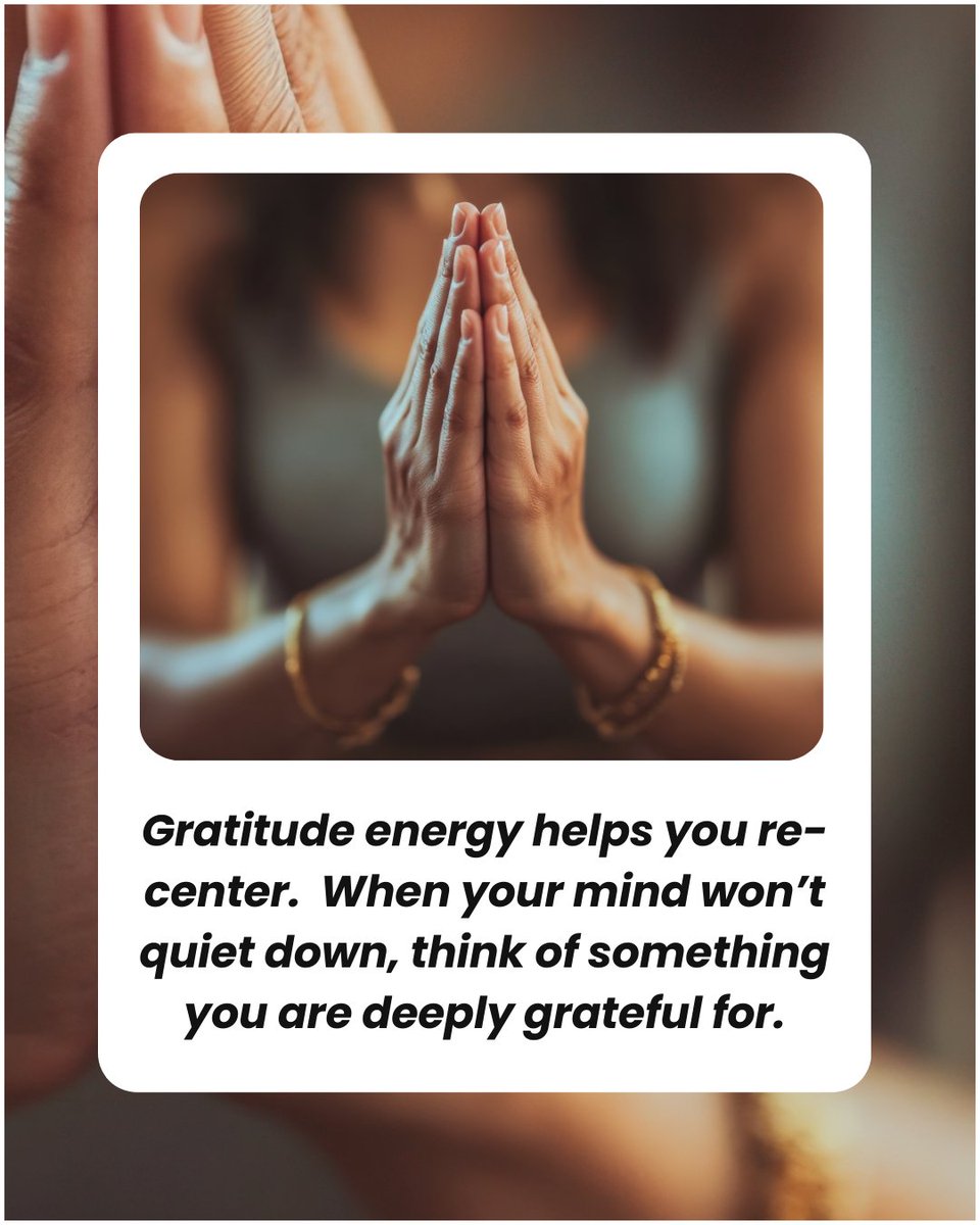AlphaWomenCoach's tweet photo. When your thoughts feel loud, return to gratitude.  It’s the fastest, gentlest way to come back to yourself.

#selflovematters #selfloveadvocate #selflovequotes #selfloveisthebestlove #marriagetips #relationshiptalk #mindsetcreator https://t.co/x8DD8paAgN
