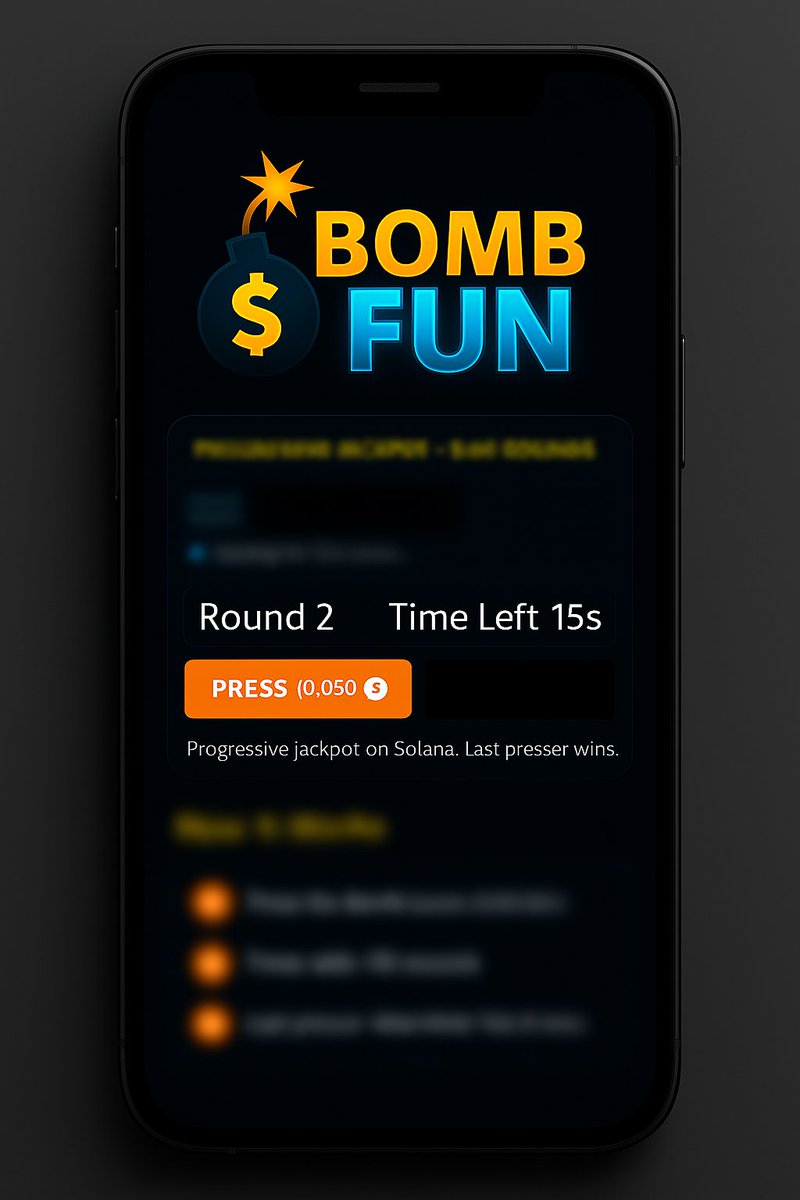BombFunLive's tweet image. We’re deep in final prep!

BombFun is almost ready to blow. 

Here’s a sneak peek of what’s brewing behind the scenes. 💣👀

#Solana #casino #Bombfun #gamble