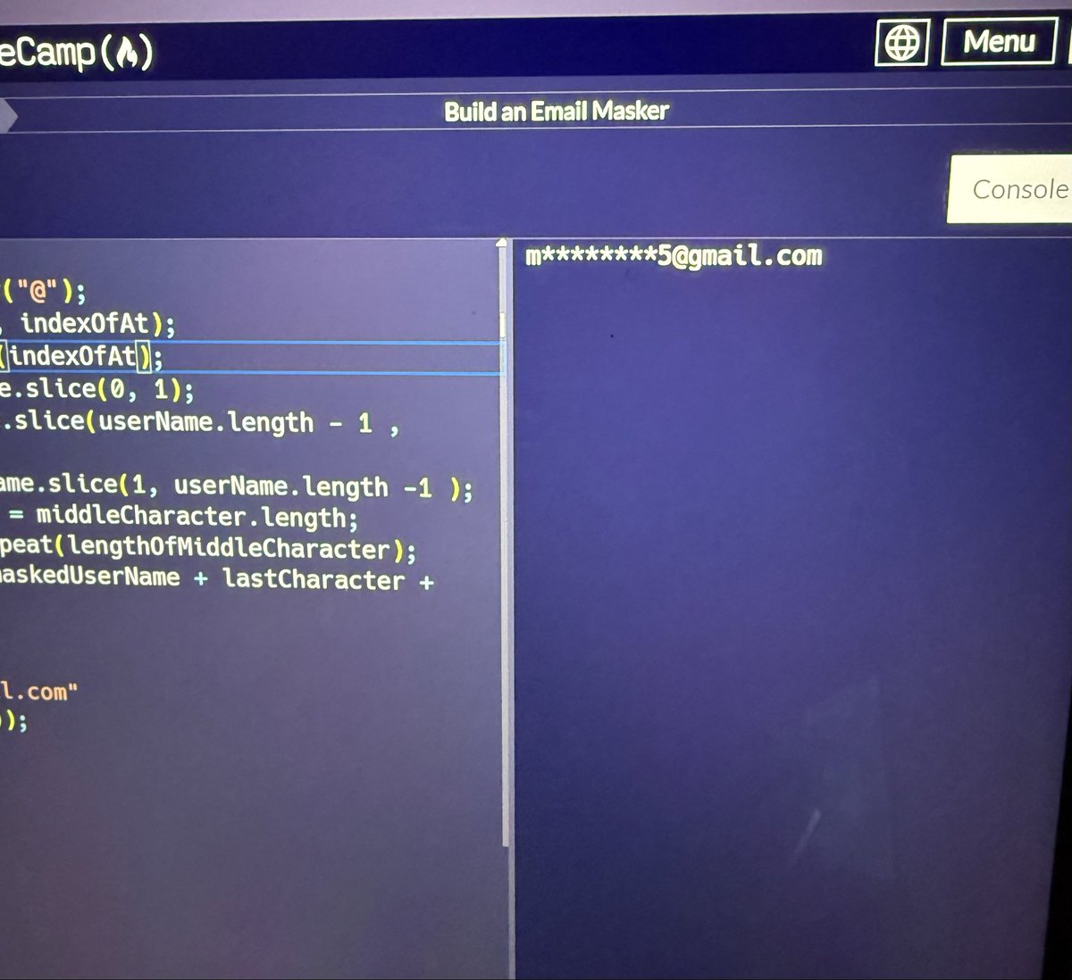 Ami_Dev's tweet image. Day 100 🥳: #100DaysOfCode 
I completed:
* Build an Email Masker Lab 
* Build a Loan Qualification Checker Workshop 
* Build a Celsius to Fahrenheit Converter Lab

I’ve enjoyed taking part in the challenge and happy with the progress I’ve made 
 #freeCodeCamp #WebDevelopment