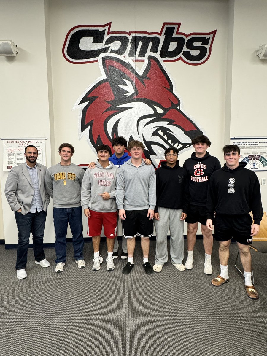 Combs Coyotes Football tweet media