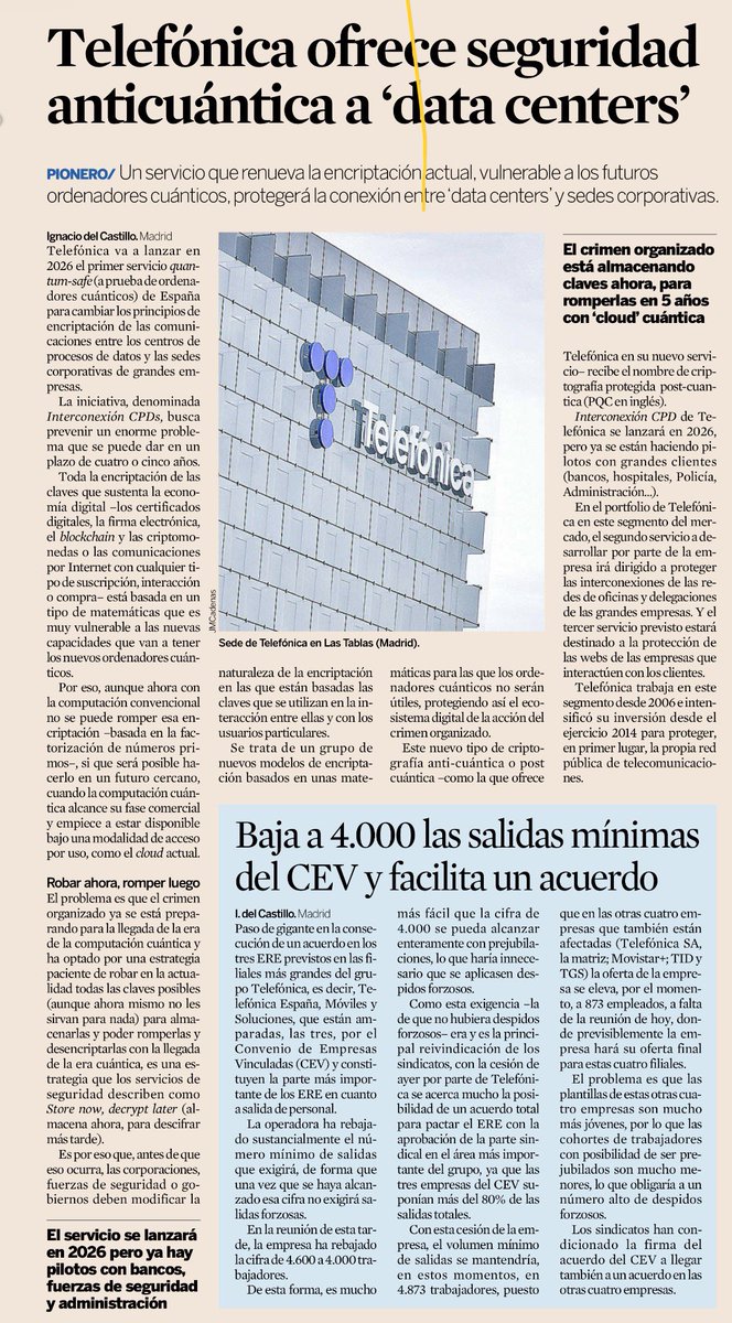 rheras's tweet photo. #Telefonica #Quantumcomputing https://t.co/2pSrWBhQ89