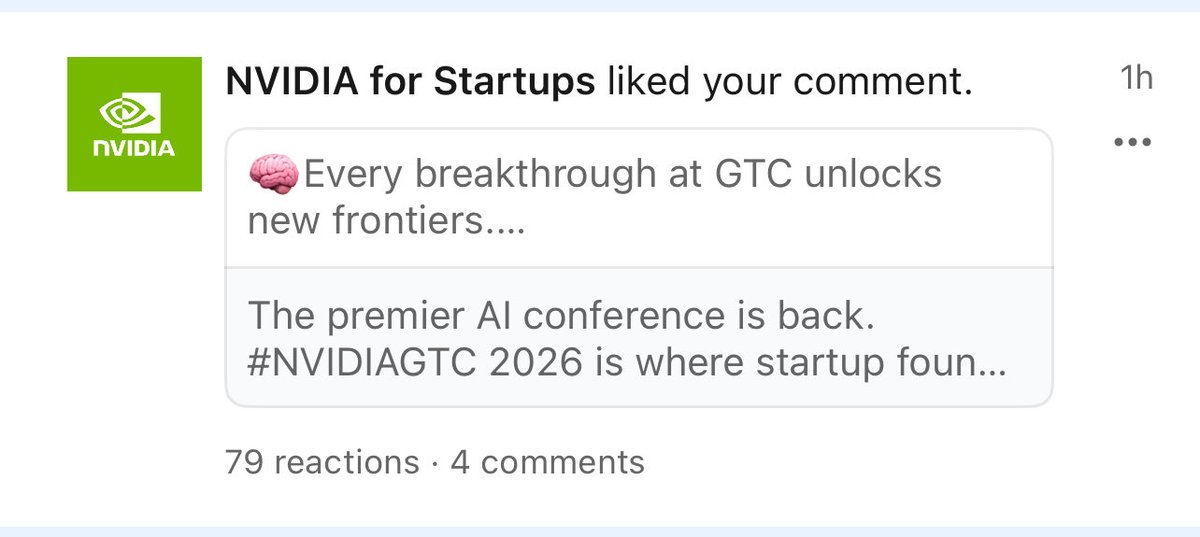 daymon565's tweet photo. 🧠Every breakthrough unlocks new frontiers.

Thank you, @NVIDIAforStartups 🚀

#NVIDIA #AI #XR #Future #AICinematicimmersion https://t.co/HsmuEhi98Q
