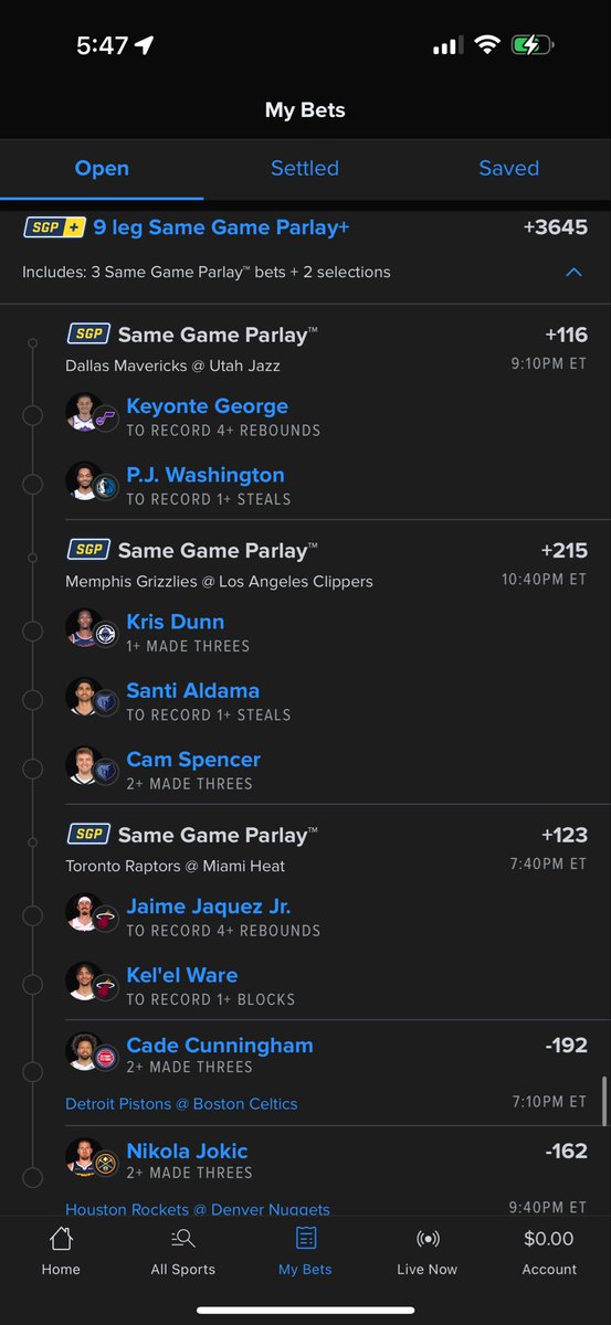 MFN FREE 2/2 PLAY OF THE DAY 🏀🎁

SHARE LIKE COMMENT 🙌🏽🙌🏽🙌🏽