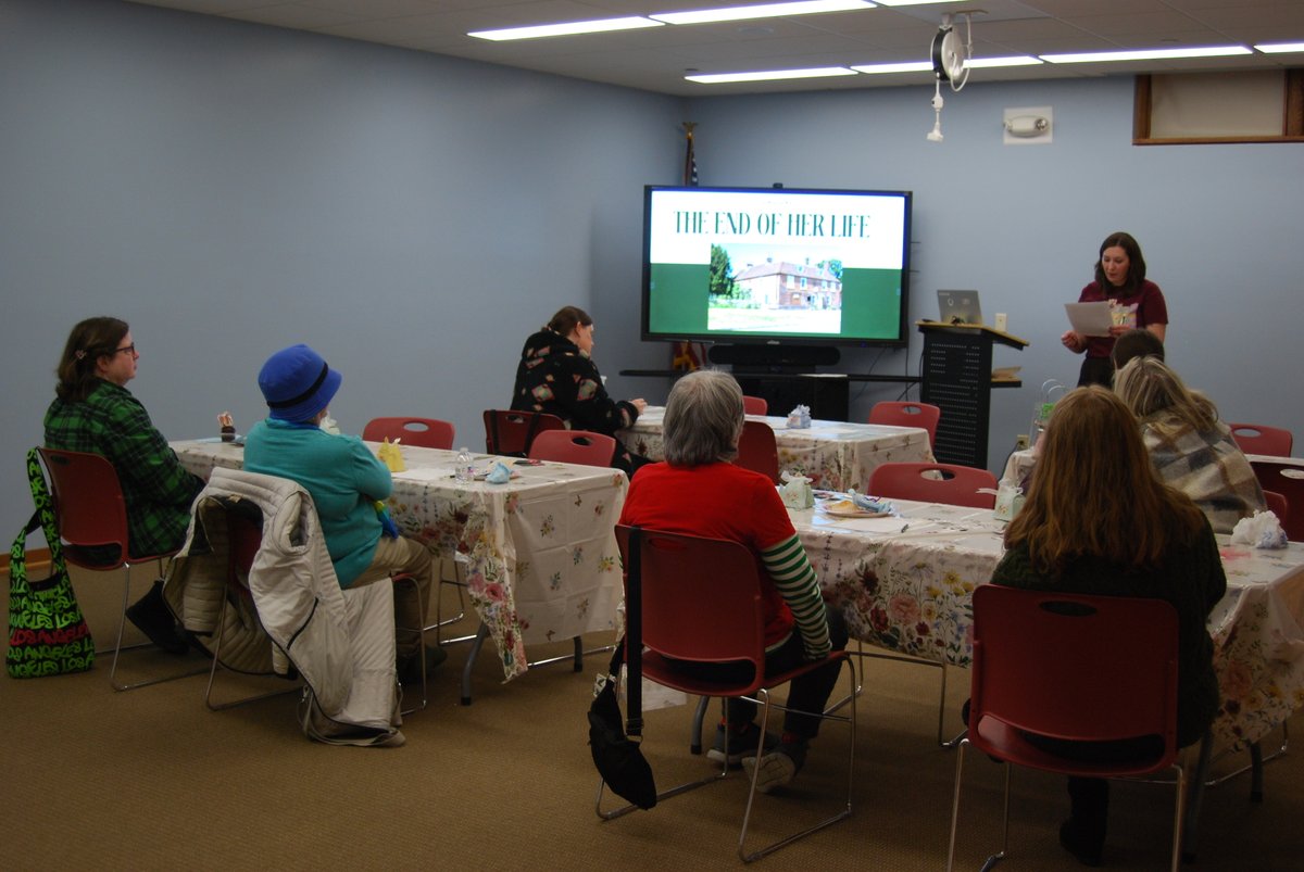 huronpl's tweet photo. Happy 250th birthday to Jane Austen! HPL celebrated last night with trivia, cupcakes, and wonderful company. 📚💘🎂 https://t.co/spTEl61QhW