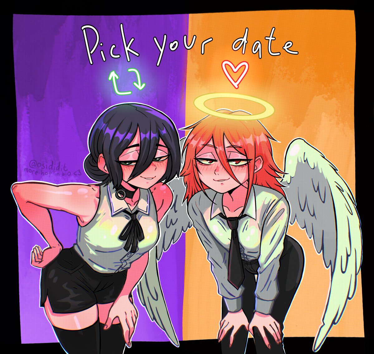 Osididit's tweet image. Reze or Angel?