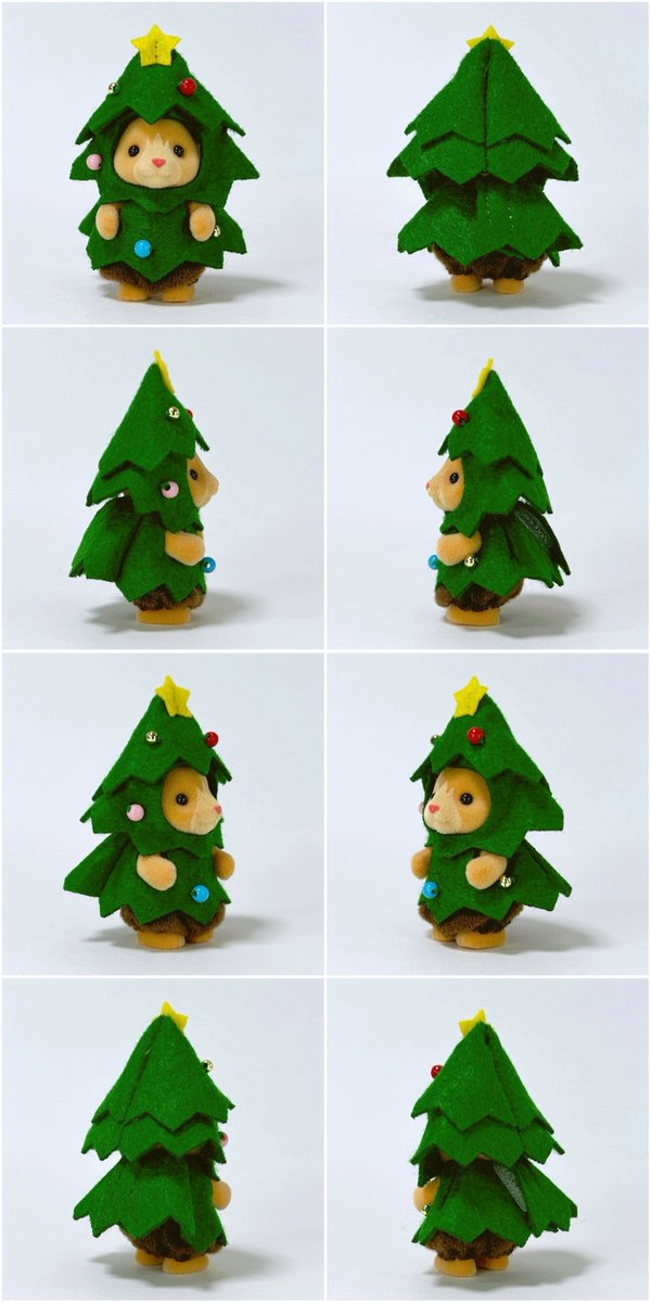 久しぶりのシルバニアファミリー😊《赤ちゃんペアセット（なかよし