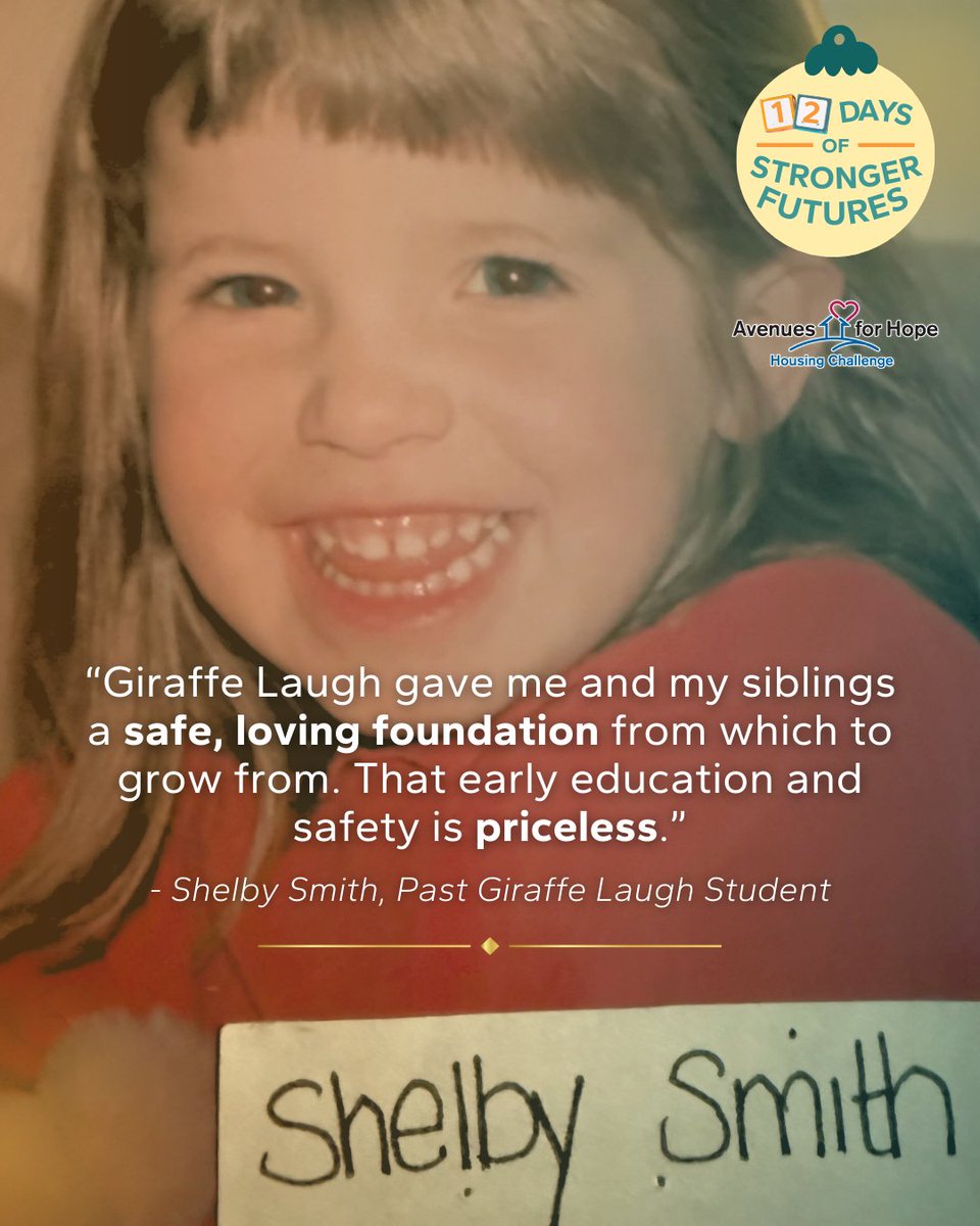 Behind every story is a community showing up for children who need it most. Your generosity creates stories like this every single day. Help us continue shaping stronger futures through Avenues for Hope: avenuesforhope.org/organizations/… #AvenuesForHope