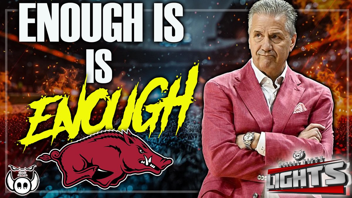 Arkansas ENOUGH IS ENOUGH + Hogs SCUFFLE!!
youtube.com/live/r-m7eDJs9…