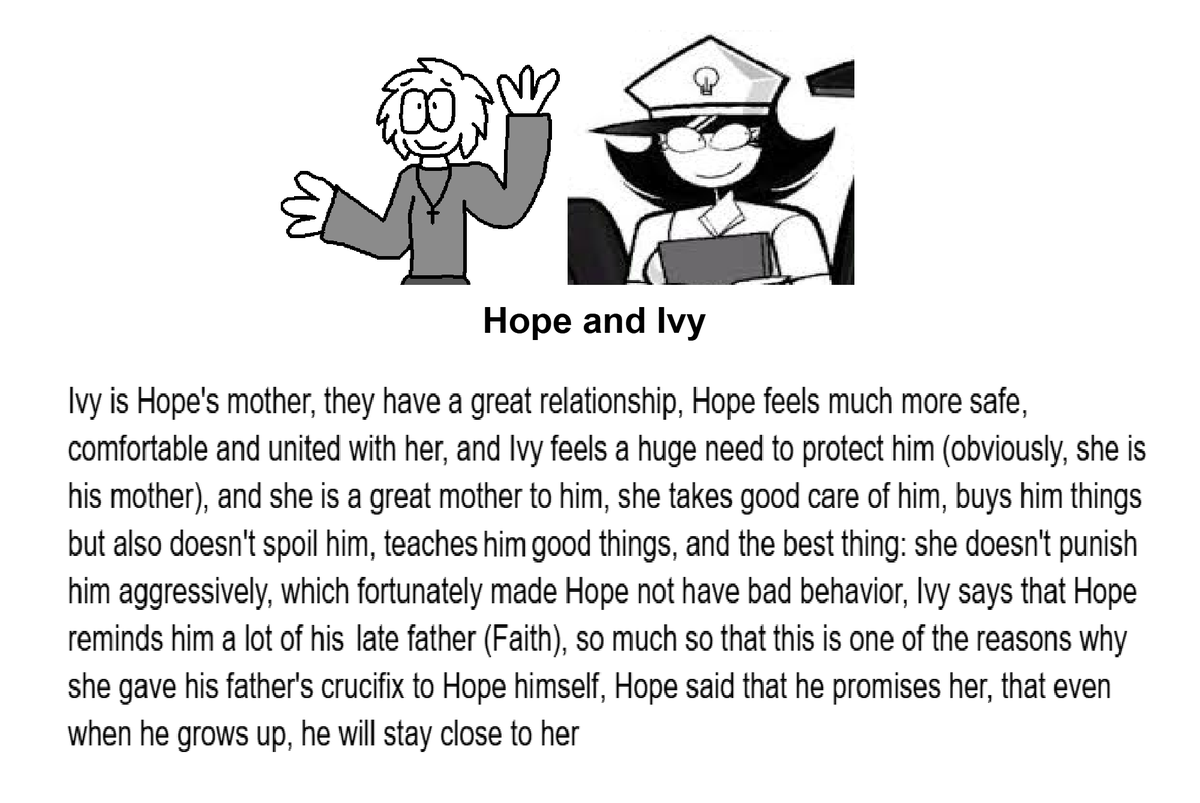 AvanArchosaurus's tweet photo. Hope's relationship with the other characters in ASG part 1 (Reposted because I wanted to fix a few things) #ArtStrugglesGame #DiapsidsofChrist https://t.co/3qyZ4AiEdE https://t.co/D2NPPJbopj