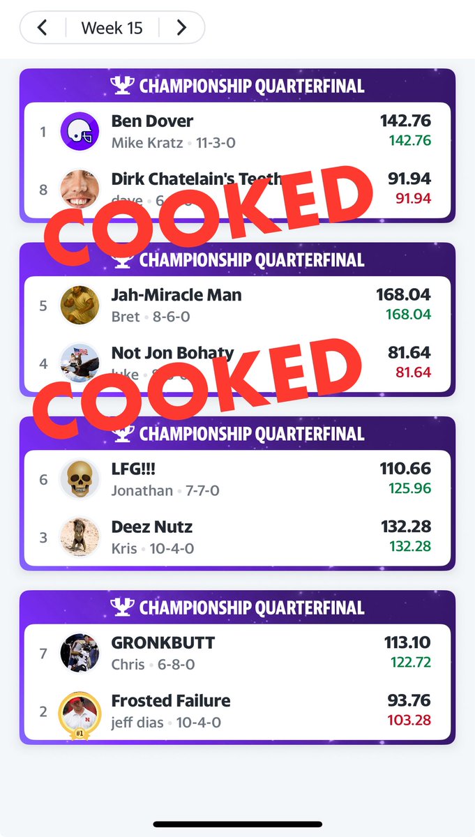 The MillerTime League tweet media