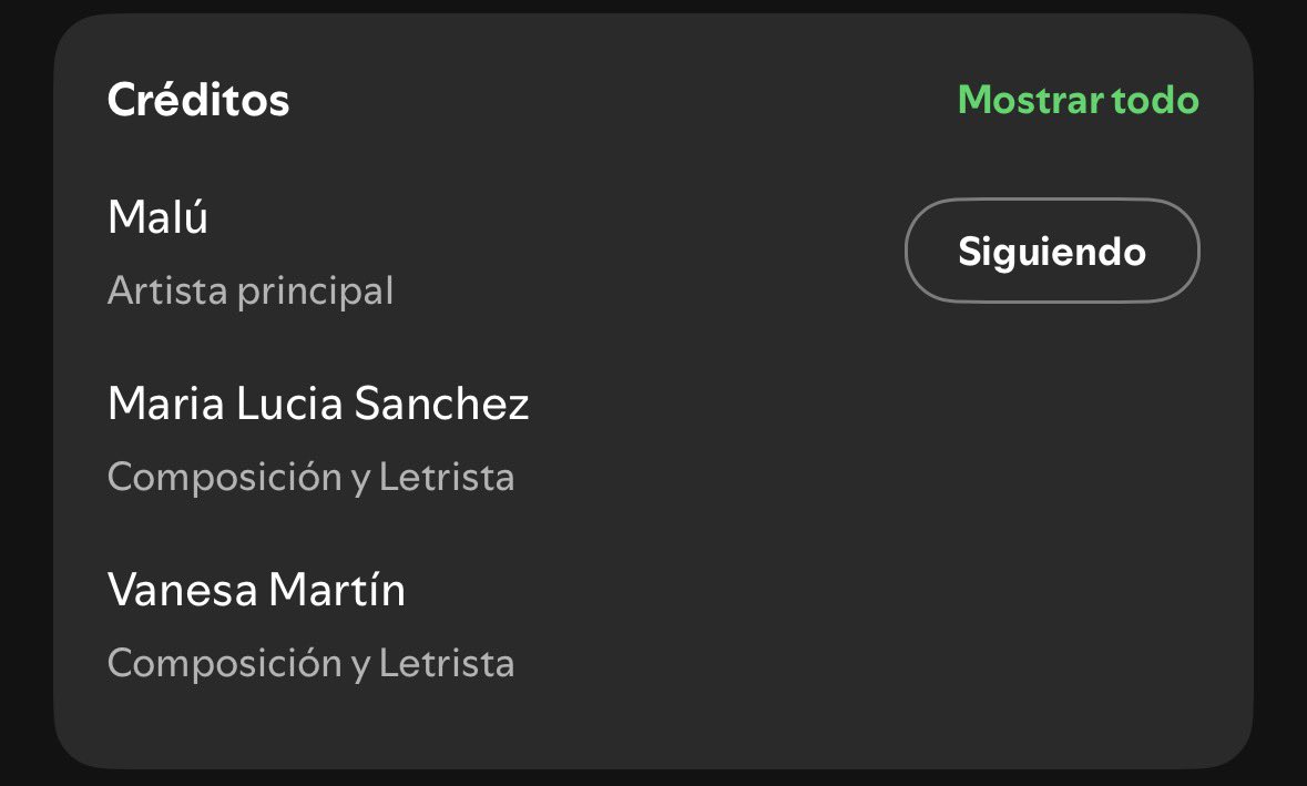 Muy poca gente sabía este detalle. Compuesta por ambas en 2012.