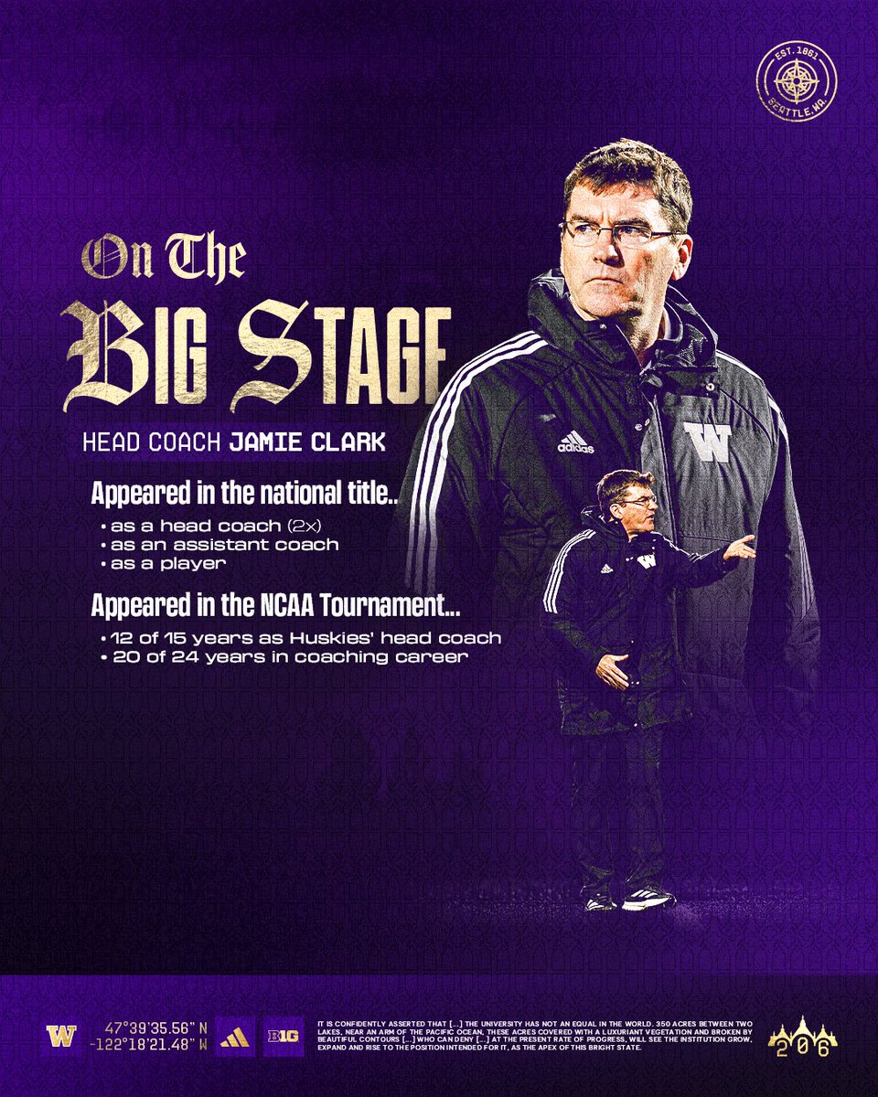 UWAthletics's tweet photo. The resume speaks for itself.

#GoHuskies x @UW_MSoccer https://t.co/PPrfF3uqer