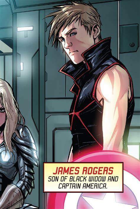 James Rogers you will always be the son of Natasha Romanoff and Steve Rogers.