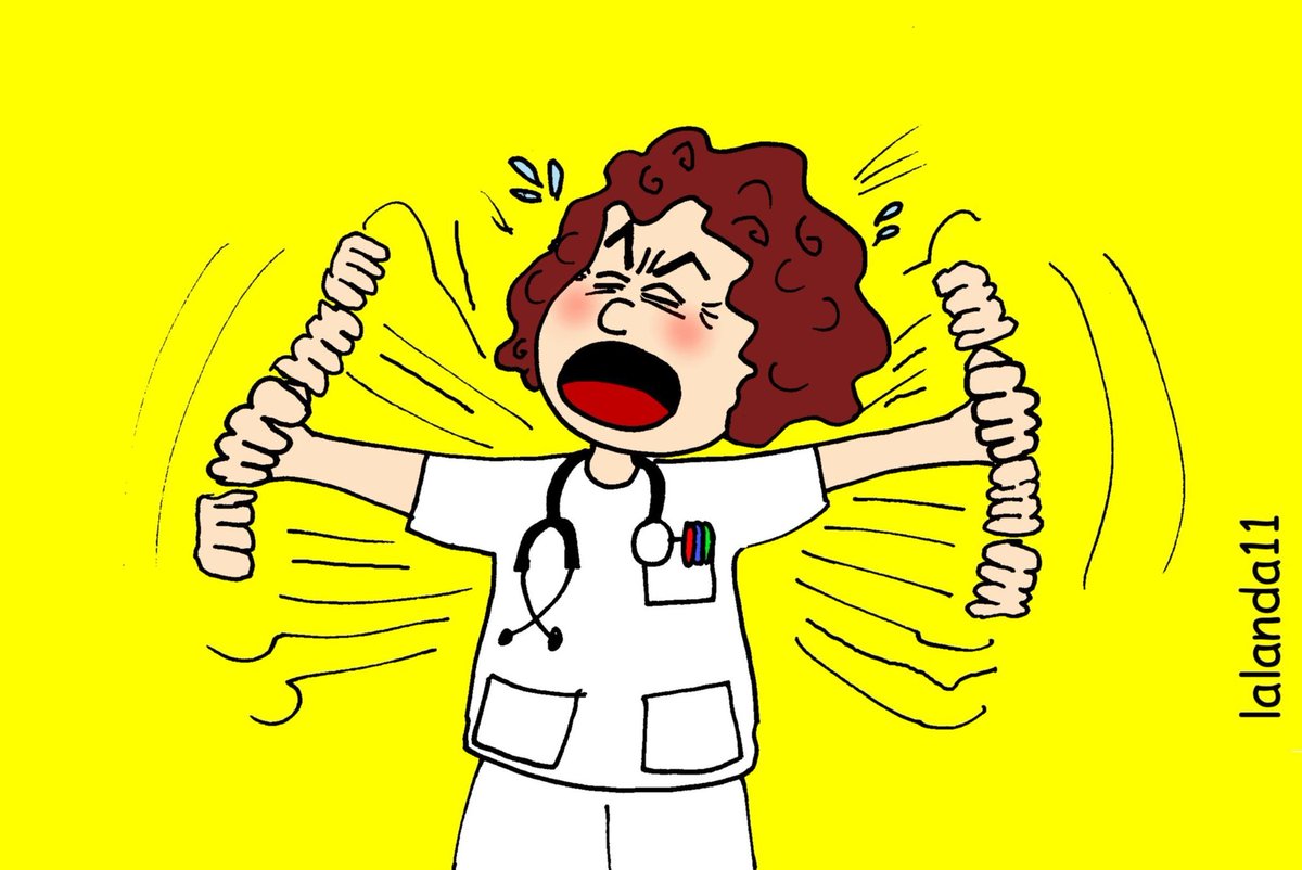Putos médicos elitistas, clasistas y corporativistas de mierda
Los muy capullos no quieren trabajar 24 h seguidas ni hacer semanas de 60 horas.

 Claramente quieren destruir la Sanidad Pública. Es inadmisible. Y unos pocos hacen privada alguna tarde ¡sinvergüenzas!
#HuelgaMédica