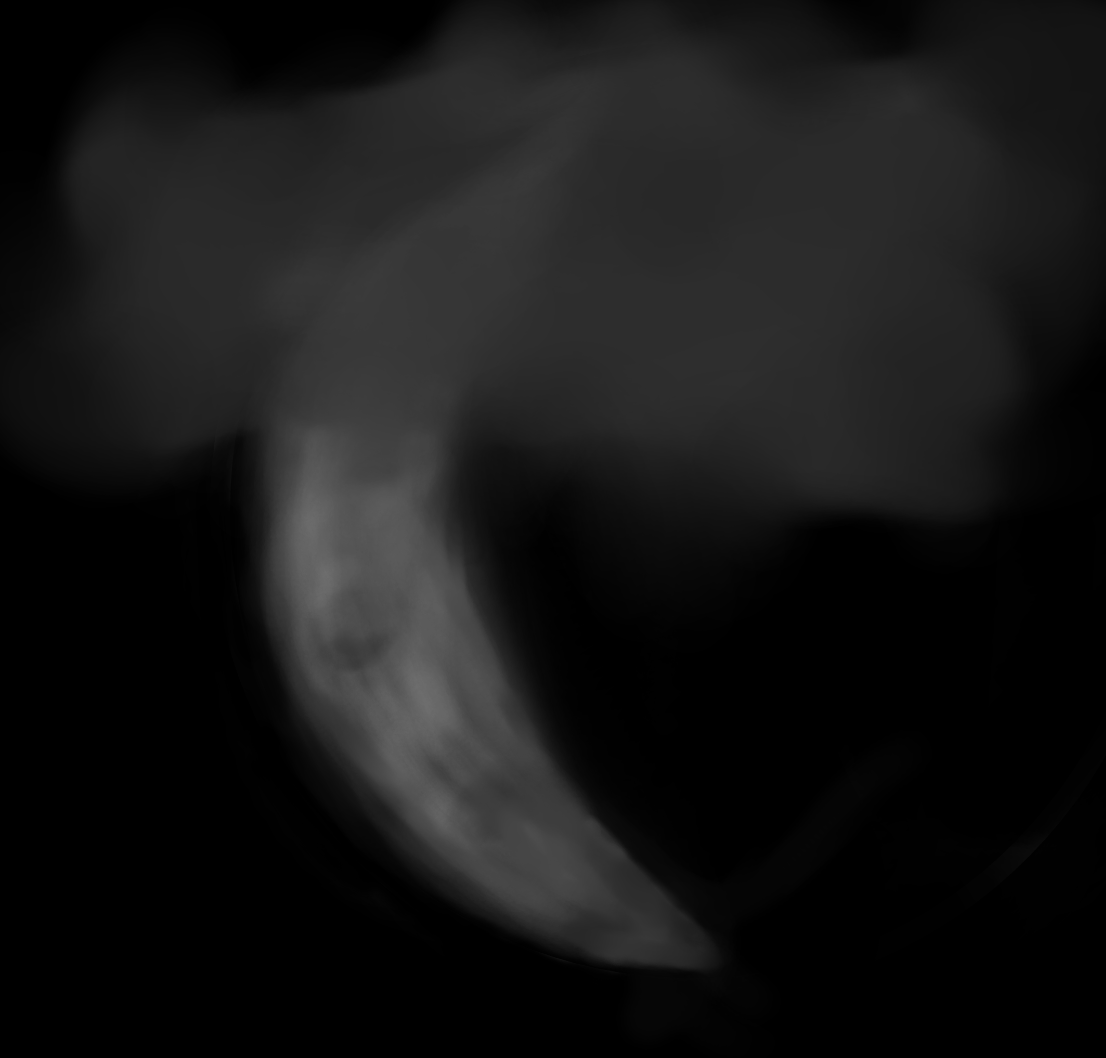 boskydraws's tweet photo. day 88. the moon https://t.co/HBFktNhpFp