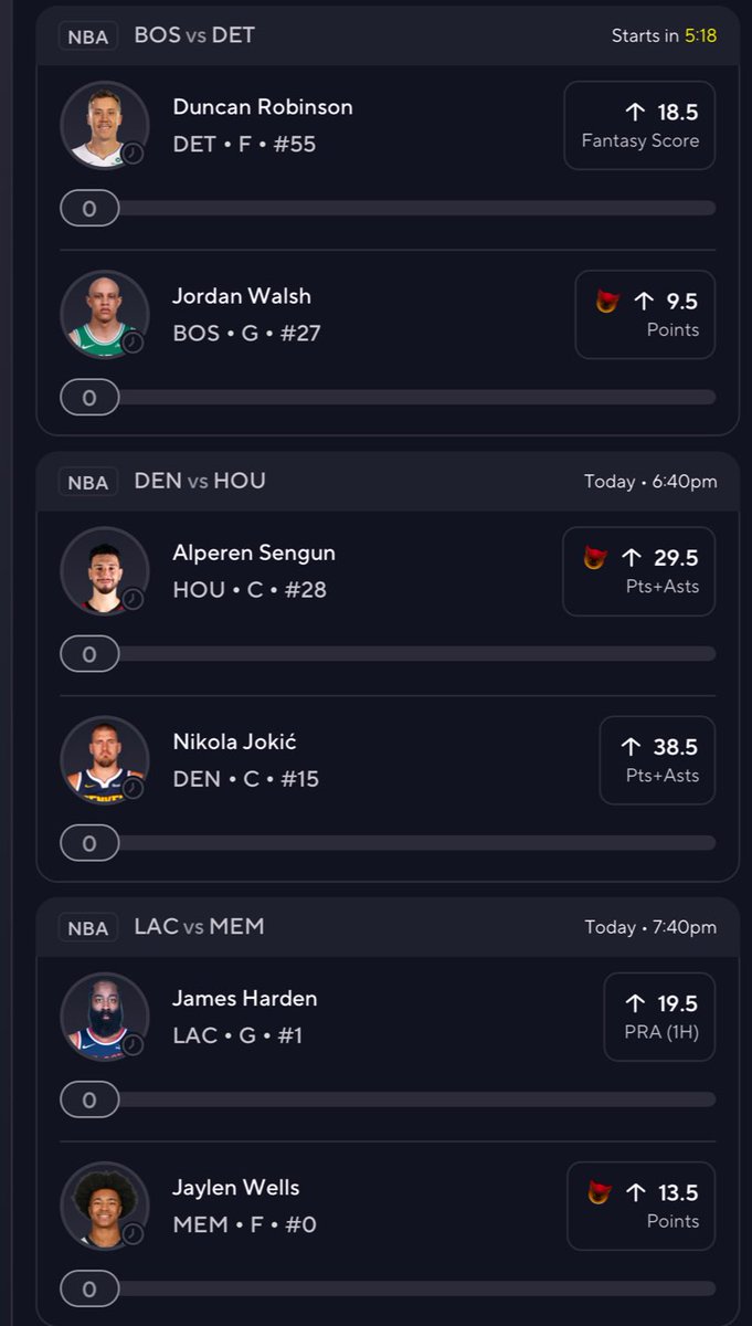 DFPicks05's tweet image. 6 pick flex on @PrizePicks using @Furnacepicks NBA models. Let’s see if we can cash another #SportsBettingX