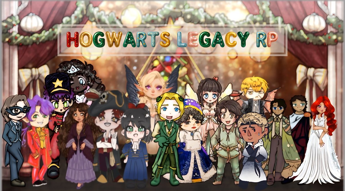 Merry Christmas! 
From our HLRP family!

Happy to share our Art collab in our humble server <3
Thanks to <a href="/akimamaki_/">Aki Mamaki</a> <a href="/sango691_/">Sango691</a> <a href="/reiaoki20/">Rei青木</a> <a href="/mavenantonia/">Nia Rina</a> wozaq (blusky), Hachiko, Tail, Heroine and every who made this banner possible 💖

#HogwartsLegacy
