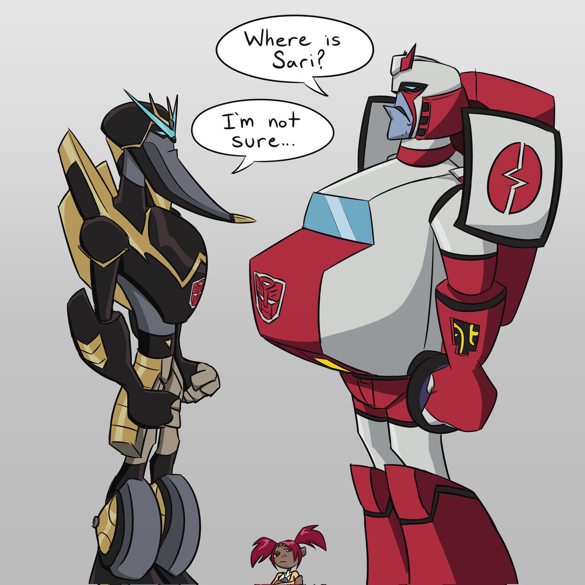 Crimson Chin and Fat Ass #TransformersAnimated