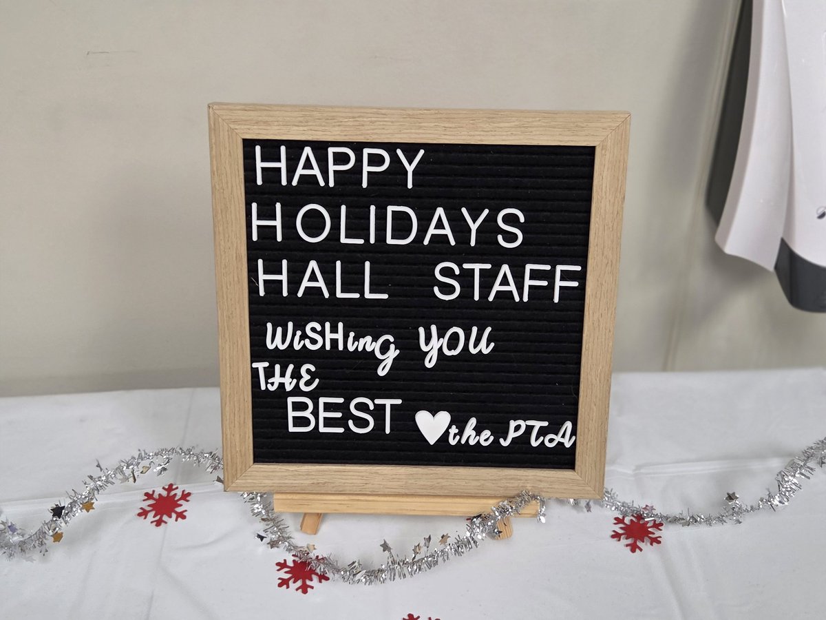 Hall Middle School tweet media