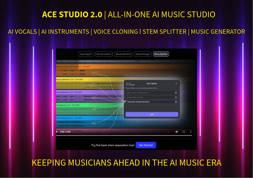 aaconte's tweet photo. ACE Studio 2.0 Intro https://t.co/91iCILU926 https://t.co/8xjFX6WIzG