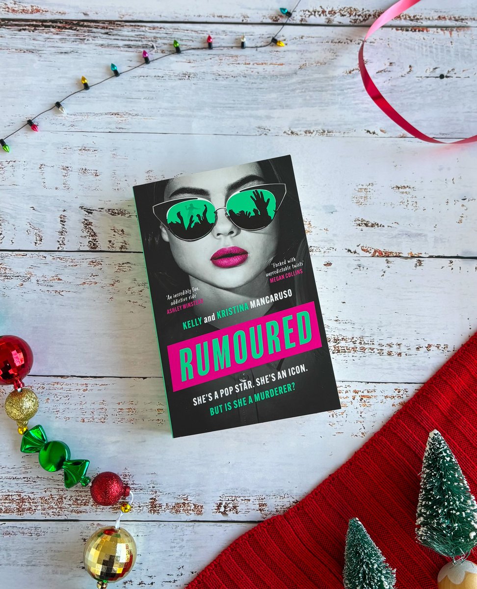 AriesFiction's tweet photo. Is Harlow Hayes an innocent popstar or a heartless murderer? 🎤🕶️
#Rumoured by @KristinaKellyM is the perfect gift for fans of addictive, twisty thrillers! 🎁🎄
Shop independent this holiday season 👉 https://t.co/oZzj1MuEh5 https://t.co/MyAOFCDDjK