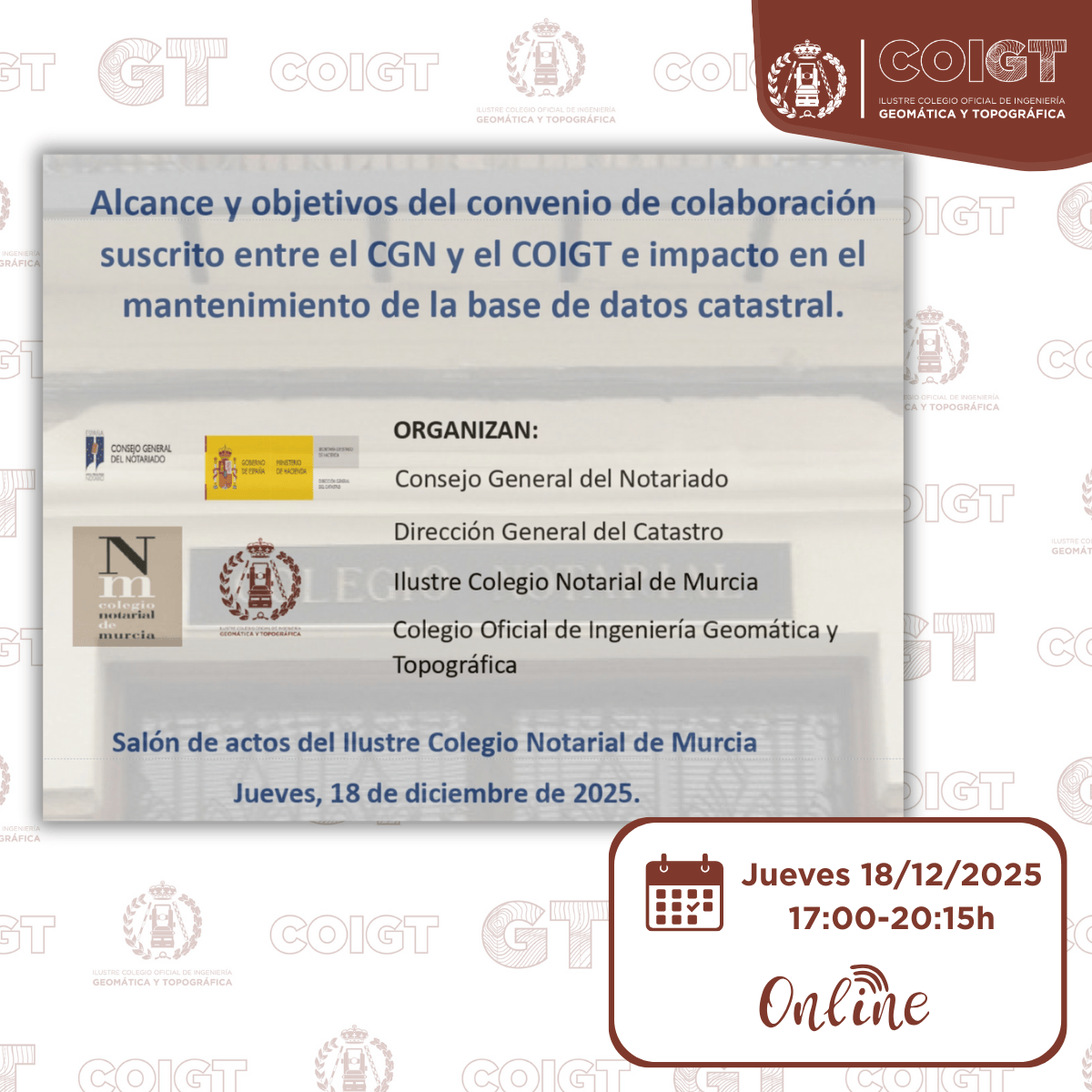 COIGT Comunidad Valenciana y Región de Murcia tweet media