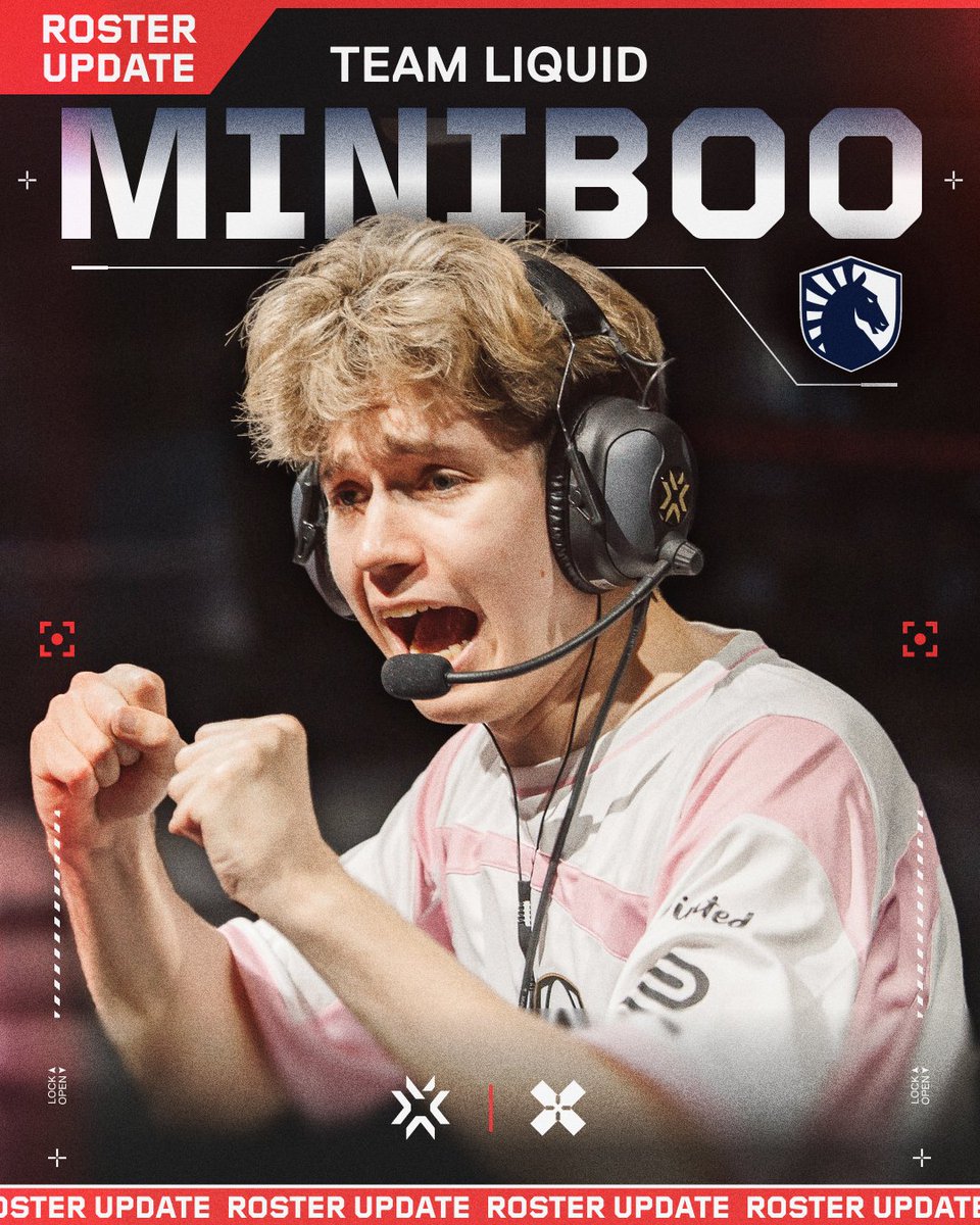 A new team for a star duelist.

<a href="/M1niBoo/">Liquid MiniBoo</a> joins <a href="/LiquidValorant/">Team Liquid VALORANT</a> for next year!