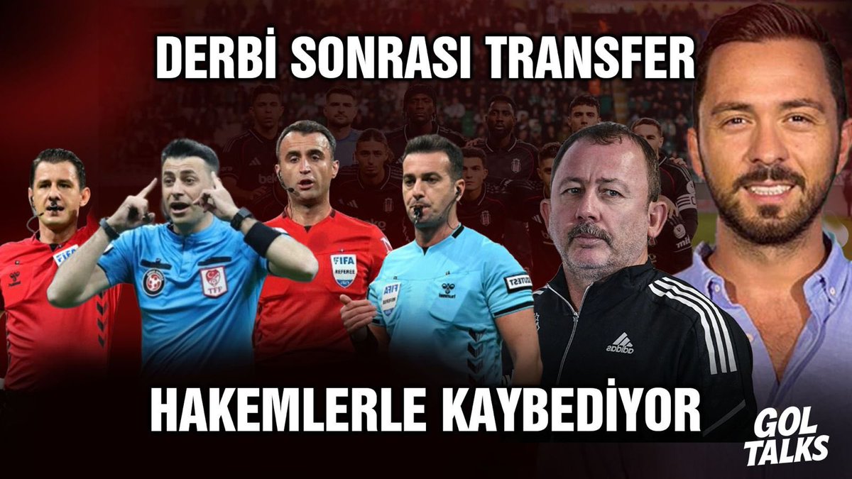 CANLI: 23.00/BEŞİKTAŞ GÜNDEMİ
Chatte sorularınızı bekliyorum. 
Link: youtube.com/live/hGbNGioY8…

📍Beşiktaş’ın hakemlerle sınavı 

📍Sergen Yalçın’ın en zor dönemi

📍Transferle sorunlar bitecek mi?