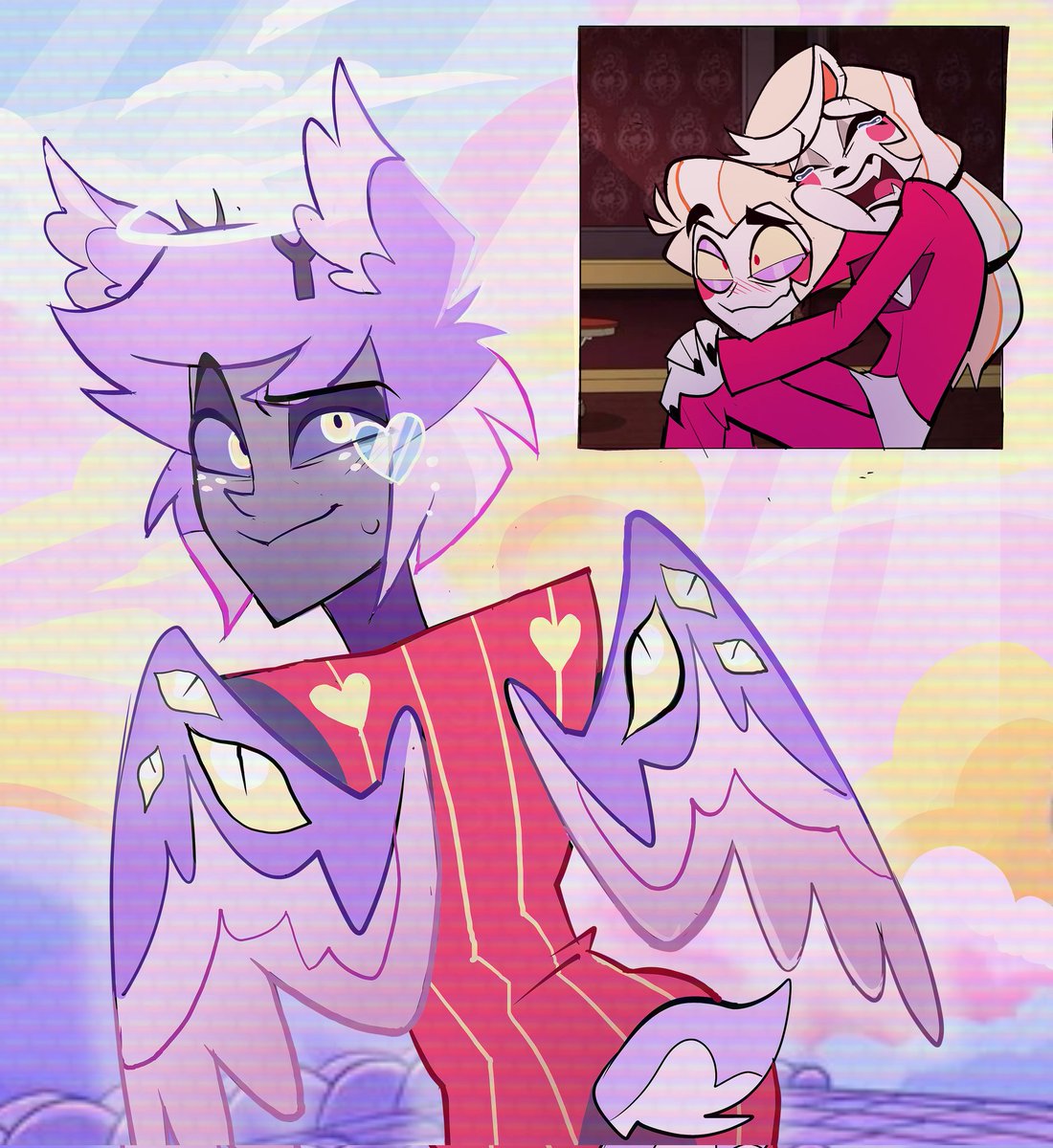 bodess_r's tweet photo. Nada cuesta soñar en una posible redención para Alastor😔😔

#radioapple #fanart #HazbinHotel https://t.co/wxGLn5Djyc
