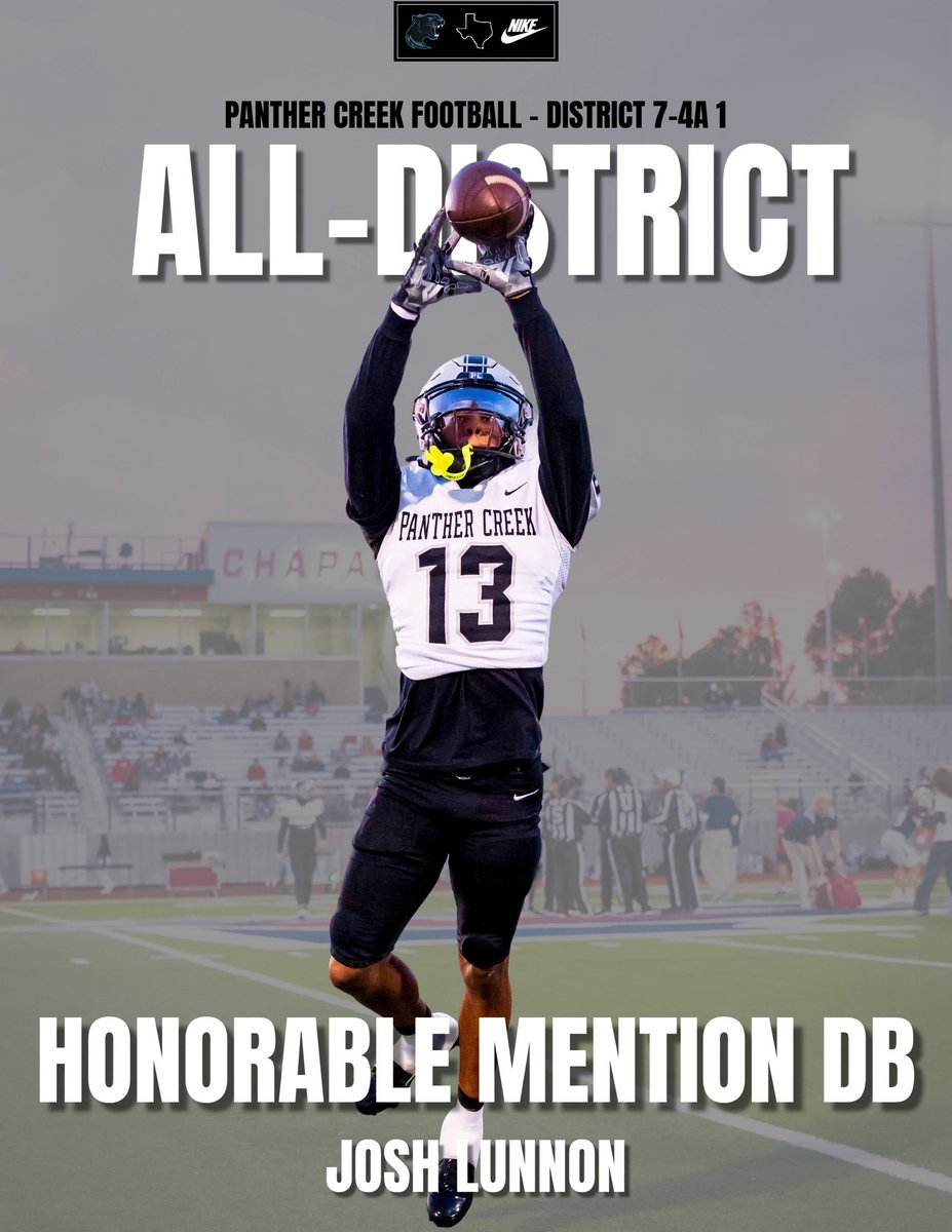 PCHSfriscoFB's tweet photo. Congrats to our All-District Honorable Mention Defense Recipients!

#CREEK https://t.co/TaFGsiTyr6