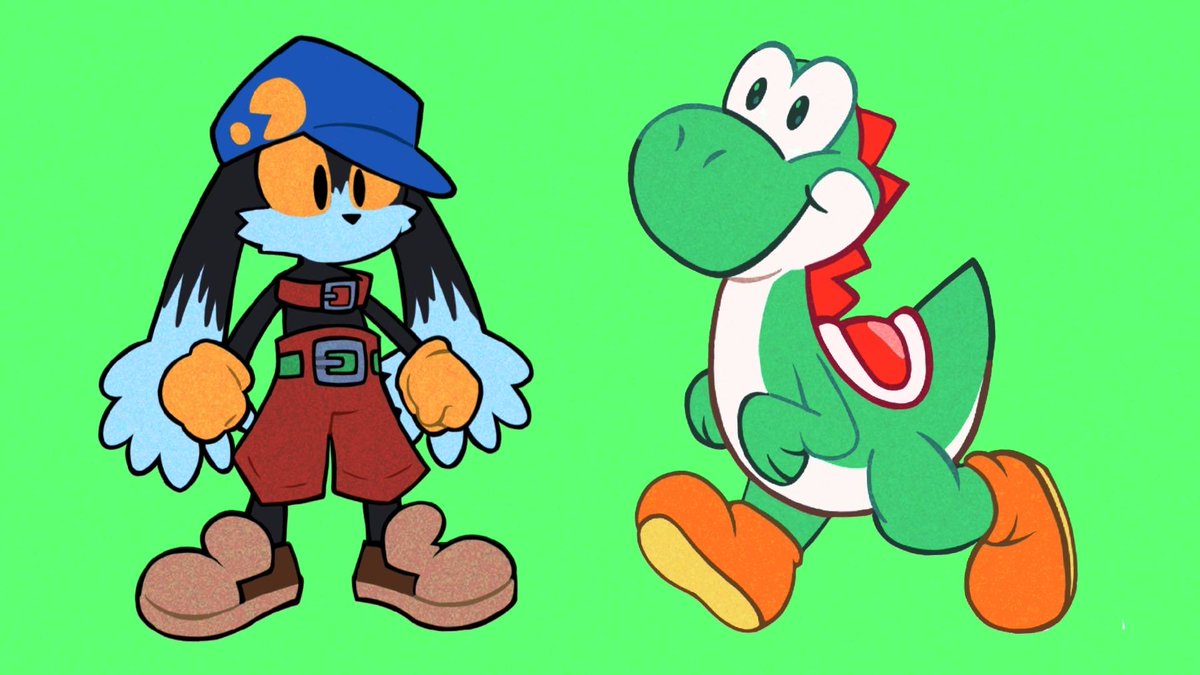 Klonoa &amp; Yoshi [Repost]