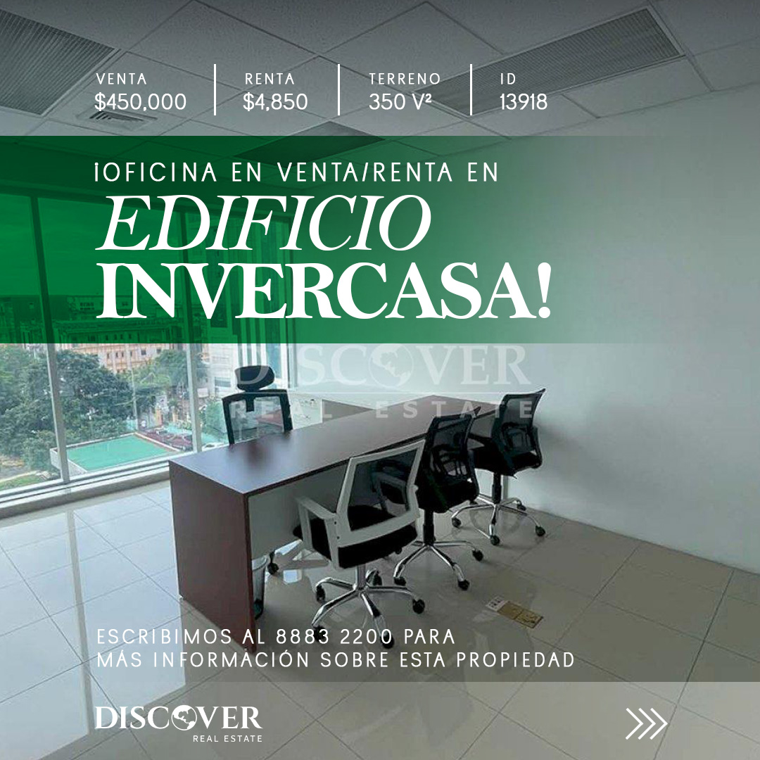 DiscoverRealtor's tweet image. 🏢 Módulo de oficina en Edificio Invercasa, Managua.
Entorno corporativo, ubicación estratégica y espacios listos para operar.

💼 Venta: $450,000 | Renta: $4,850
📐 350 v²
🔑 ID: 13918
📲 +505 8883-2200

#OficinasCorporativas #InversiónEmpresarial #BienesRaícesNI