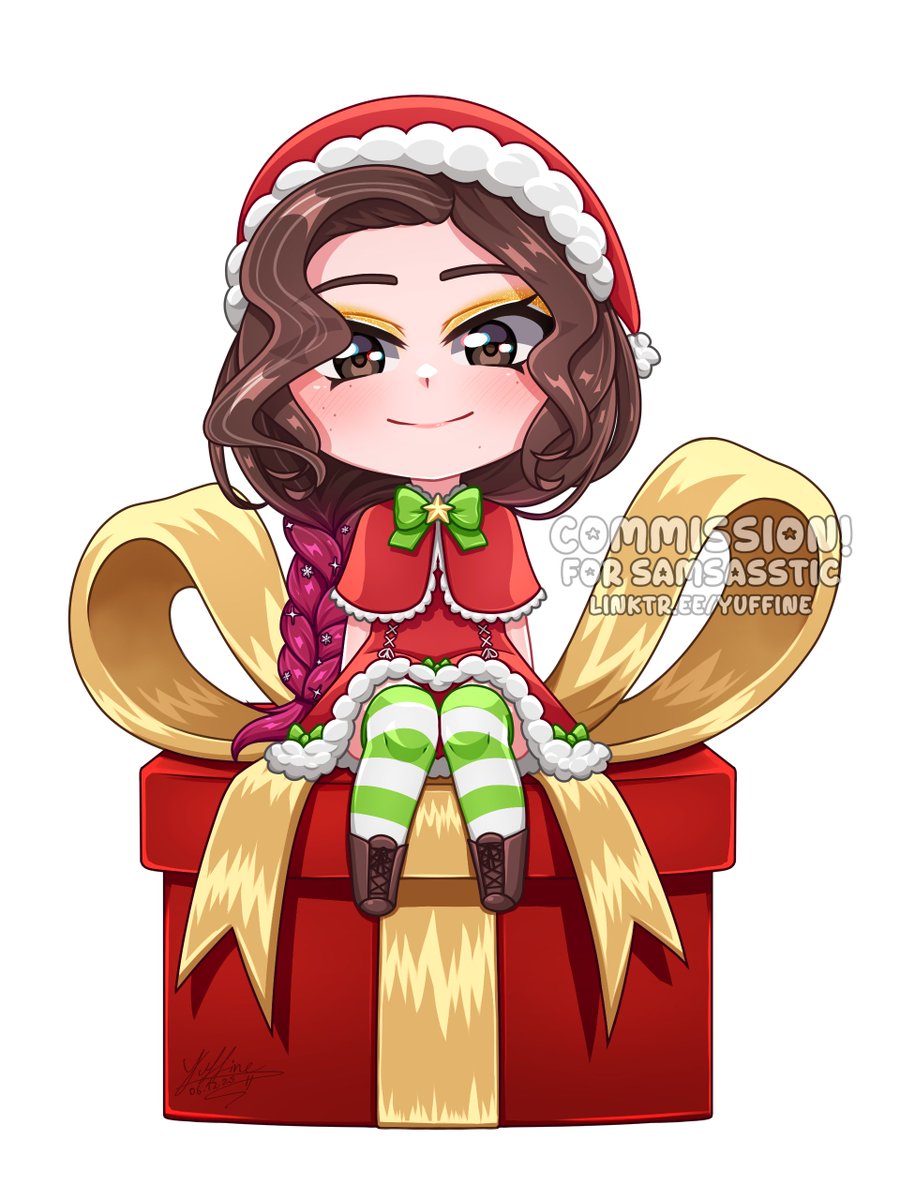 Another christmas YCH! For <a href="/SamSasstic/">Samma</a> ♥

#VGencomm