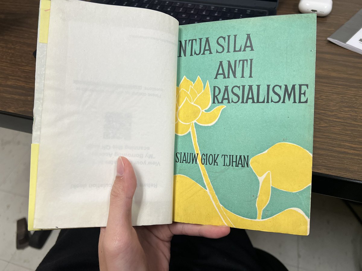 Baru saja mimin digitalisasi dan sudah dapat dibaca gratis di langka.logosid.app

Sila menikmati kembali 600+ buku langka gratis. Selesai final exam, mimin digitalisasi lebih banyak 😁