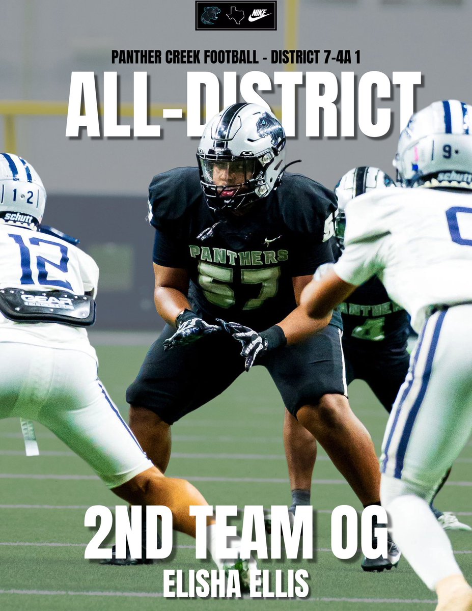 PCHSfriscoFB's tweet photo. Congrats to our 2nd Team All-District Offense Recipients!

#CREEK https://t.co/DG2m7KqDMH
