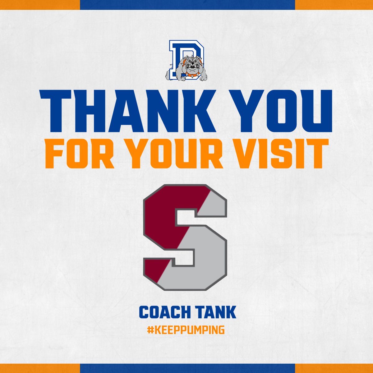 DaytonBulldogFB's tweet image. Thank you @BoniCoach from @_SCFootball for stopping by Dayton this afternoon to recruit our Dawgs! 

#KeepPumping #LTBR #CTB #POP