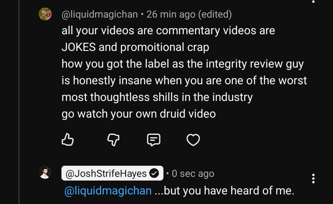 Josh Strife Hayes tweet media