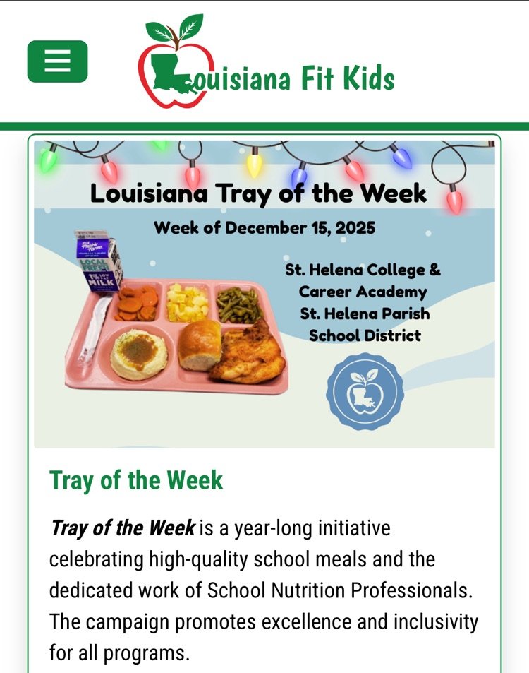 St. Helena Parish School District tweet media