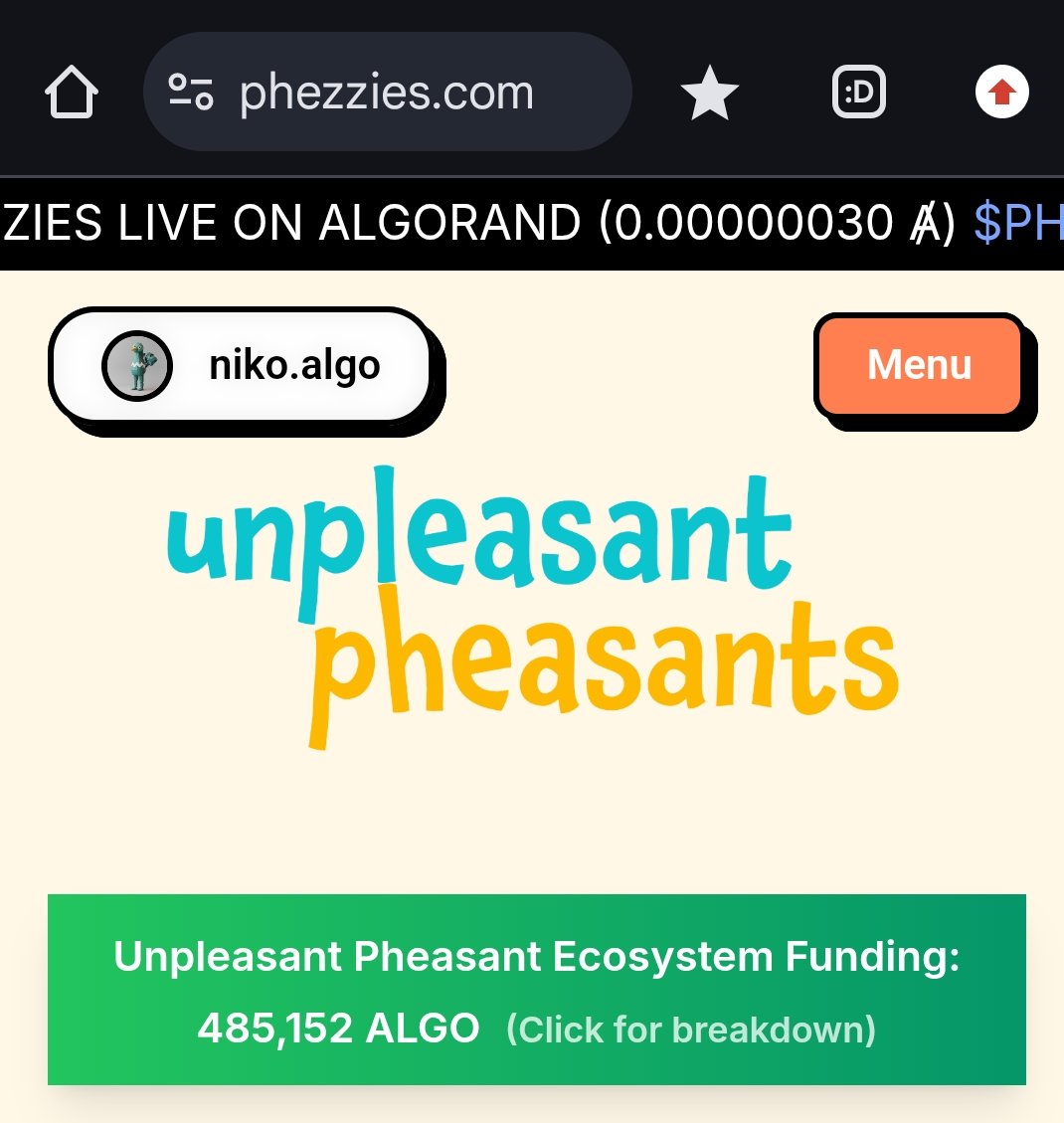 A few hours later

Let's keep going #algofam.
Focus on things that you can control. Start enjoying the things that got you into Algorand in the first place