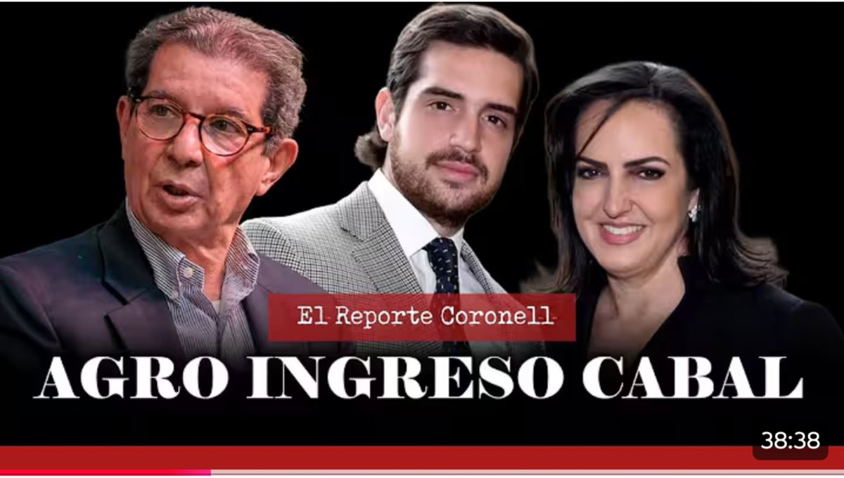IMPRESIONANTE  COMO ROBAN ESTOS M@LPARIDOS URIBISTAS.
Es q así no estén en la Presidencia roban . Miren a la Rata Juan José LAFAURIE, hijo de la Corrupta <a href="/MariaFdaCabal/">María Fernanda Cabal</a> falsificó documentos con el Banco SERFINANZA d los ladrones CHAR, para quedarse con $ubsidios de Campesinos.