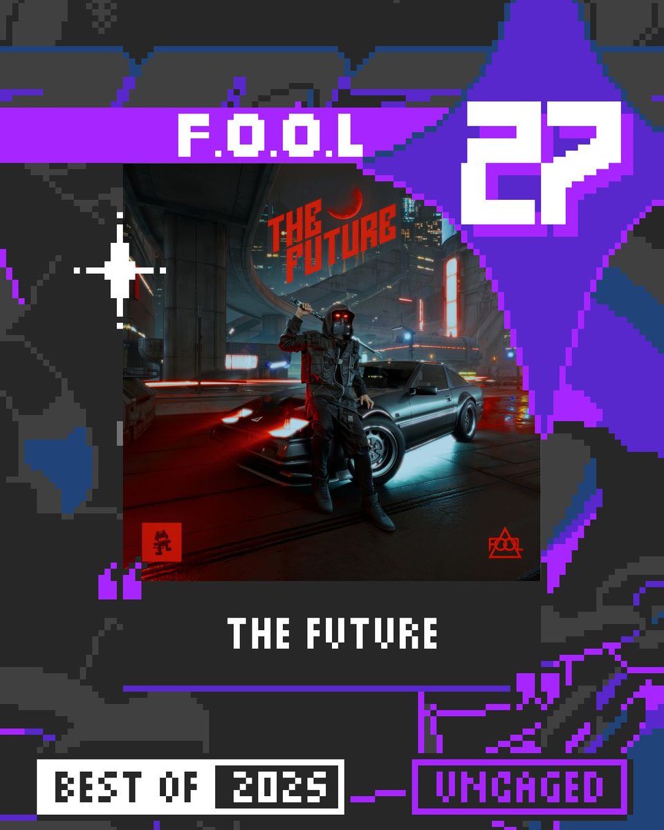 Monstercat's tweet photo. 27. @FOOLMUSIC - The Future 🔺 https://t.co/BbXY8S8k7i